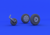 Eduard 648110 MiG-21PFM wheels 1/48 (EDUARD)